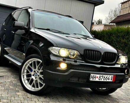 Черный БМВ Х5, объемом двигателя 3 л и пробегом 234 тыс. км за 3800 $, фото 1 на Automoto.ua