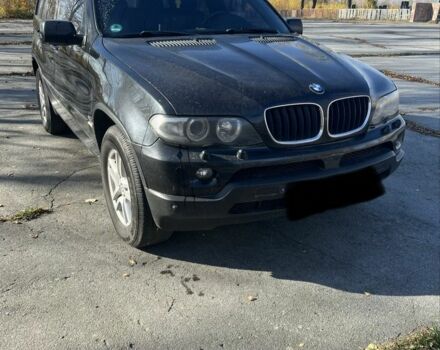 Черный БМВ Х5, объемом двигателя 3 л и пробегом 349 тыс. км за 9300 $, фото 1 на Automoto.ua