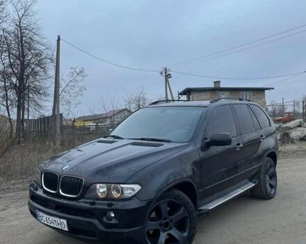 Черный БМВ Х5, объемом двигателя 3 л и пробегом 340 тыс. км за 11600 $, фото 1 на Automoto.ua