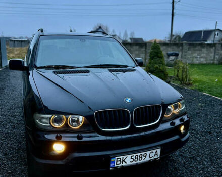 Черный БМВ Х5, объемом двигателя 3 л и пробегом 352 тыс. км за 12000 $, фото 1 на Automoto.ua