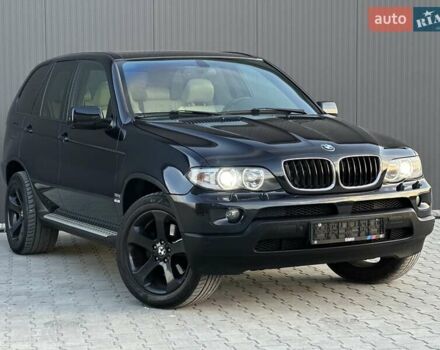 Чорний БМВ Х5, об'ємом двигуна 3 л та пробігом 275 тис. км за 12950 $, фото 75 на Automoto.ua