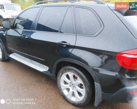 Черный БМВ Х5, объемом двигателя 3 л и пробегом 240 тыс. км за 12000 $, фото 2 на Automoto.ua