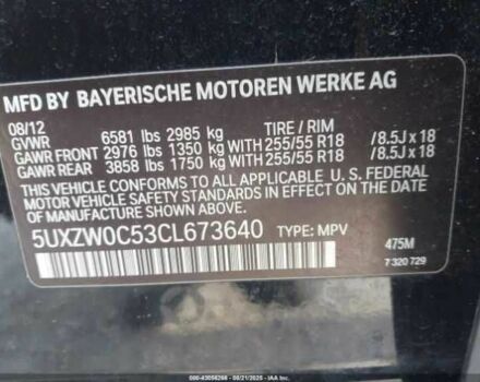 Чорний БМВ Х5, об'ємом двигуна 3 л та пробігом 209 тис. км за 1500 $, фото 8 на Automoto.ua