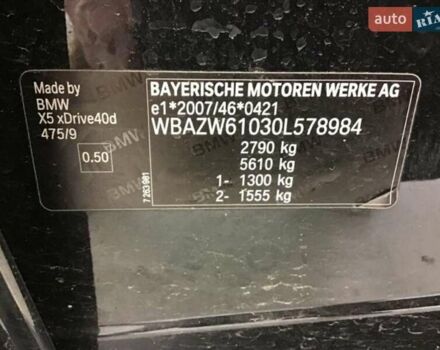 Черный БМВ Х5, объемом двигателя 3 л и пробегом 204 тыс. км за 22500 $, фото 9 на Automoto.ua