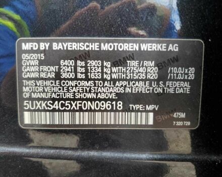 Черный БМВ Х5, объемом двигателя 3 л и пробегом 62 тыс. км за 7500 $, фото 13 на Automoto.ua