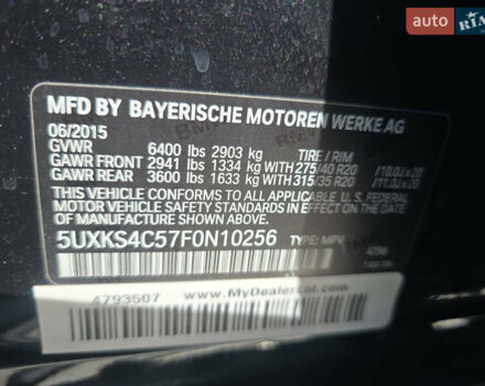 Чорний БМВ Х5, об'ємом двигуна 2.99 л та пробігом 193 тис. км за 22800 $, фото 15 на Automoto.ua