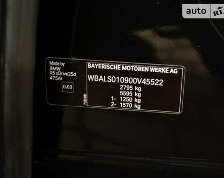 Чорний БМВ Х5, об'ємом двигуна 2 л та пробігом 186 тис. км за 32555 $, фото 71 на Automoto.ua