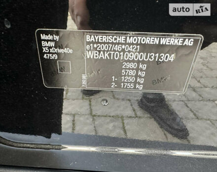 Чорний БМВ Х5, об'ємом двигуна 2 л та пробігом 187 тис. км за 29999 $, фото 62 на Automoto.ua