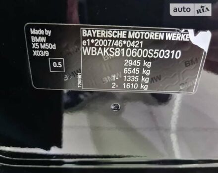 Чорний БМВ Х5, об'ємом двигуна 3 л та пробігом 130 тис. км за 50500 $, фото 45 на Automoto.ua