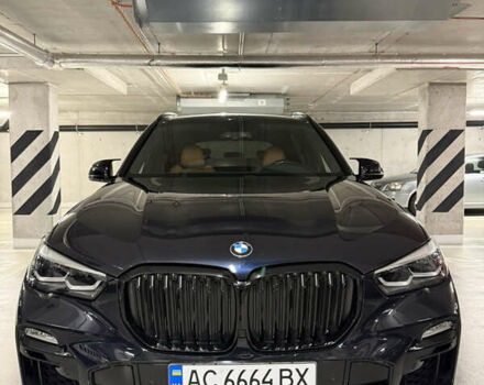 Чорний БМВ Х5, об'ємом двигуна 3 л та пробігом 107 тис. км за 63999 $, фото 1 на Automoto.ua