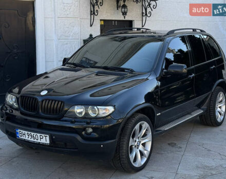 Черный БМВ Х5, объемом двигателя 4.4 л и пробегом 156 тыс. км за 6950 $, фото 1 на Automoto.ua