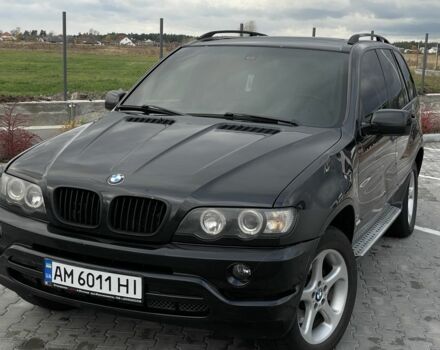 Черный БМВ Х5, объемом двигателя 3 л и пробегом 400 тыс. км за 6400 $, фото 1 на Automoto.ua