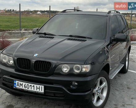 Черный БМВ Х5, объемом двигателя 3 л и пробегом 353 тыс. км за 6400 $, фото 1 на Automoto.ua