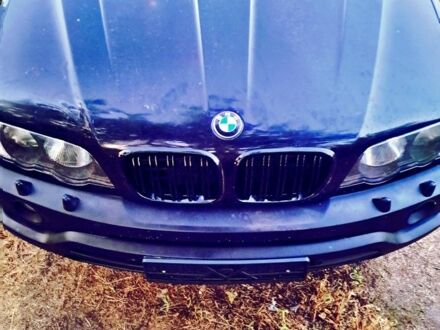 Черный БМВ Х5, объемом двигателя 4 л и пробегом 290 тыс. км за 4500 $, фото 1 на Automoto.ua