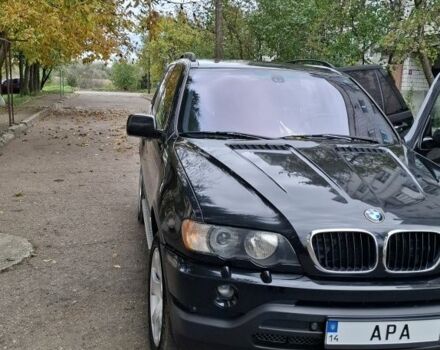 Черный БМВ Х5, объемом двигателя 3 л и пробегом 323 тыс. км за 9800 $, фото 1 на Automoto.ua