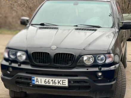 Черный БМВ Х5, объемом двигателя 4.4 л и пробегом 450 тыс. км за 4700 $, фото 1 на Automoto.ua