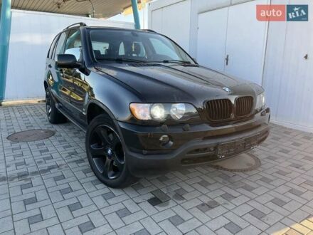 Черный БМВ Х5, объемом двигателя 3 л и пробегом 370 тыс. км за 7700 $, фото 1 на Automoto.ua
