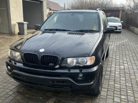 Черный БМВ Х5, объемом двигателя 3 л и пробегом 167 тыс. км за 5000 $, фото 1 на Automoto.ua