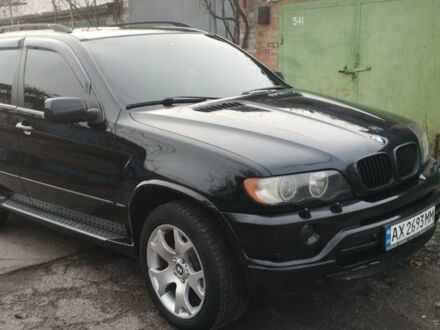 Черный БМВ Х5, объемом двигателя 4.4 л и пробегом 240 тыс. км за 8950 $, фото 1 на Automoto.ua