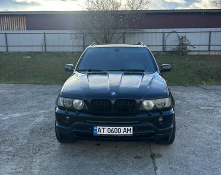 Черный БМВ Х5, объемом двигателя 3 л и пробегом 420 тыс. км за 8600 $, фото 1 на Automoto.ua