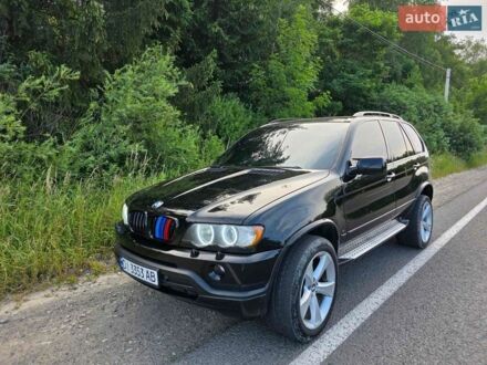 Черный БМВ Х5, объемом двигателя 4.4 л и пробегом 470 тыс. км за 8500 $, фото 1 на Automoto.ua