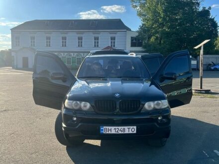 Черный БМВ Х5, объемом двигателя 3 л и пробегом 200 тыс. км за 8000 $, фото 1 на Automoto.ua