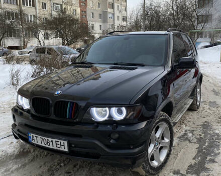 Черный БМВ Х5, объемом двигателя 3 л и пробегом 395 тыс. км за 8000 $, фото 1 на Automoto.ua