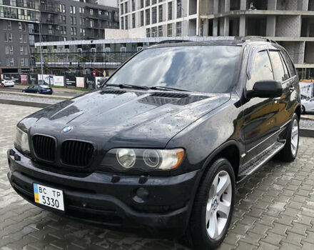 Черный БМВ Х5, объемом двигателя 3 л и пробегом 400 тыс. км за 8000 $, фото 1 на Automoto.ua
