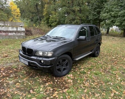 Черный БМВ Х5, объемом двигателя 3 л и пробегом 350 тыс. км за 3908 $, фото 1 на Automoto.ua