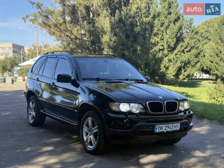 Черный БМВ Х5, объемом двигателя 3 л и пробегом 350 тыс. км за 6999 $, фото 1 на Automoto.ua