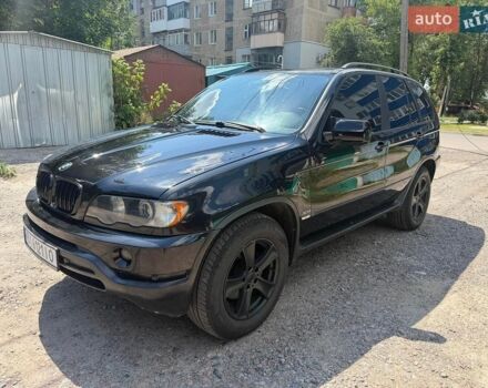 Черный БМВ Х5, объемом двигателя 3 л и пробегом 400 тыс. км за 7200 $, фото 1 на Automoto.ua