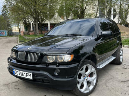 Черный БМВ Х5, объемом двигателя 4.4 л и пробегом 380 тыс. км за 7200 $, фото 1 на Automoto.ua
