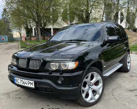 Черный БМВ Х5, объемом двигателя 4.4 л и пробегом 380 тыс. км за 7200 $, фото 1 на Automoto.ua