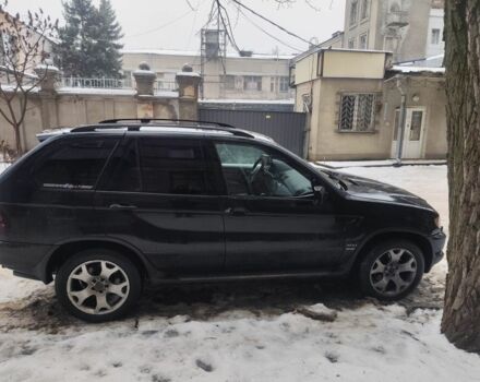 Черный БМВ Х5, объемом двигателя 3 л и пробегом 495 тыс. км за 5500 $, фото 1 на Automoto.ua