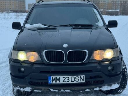 Чорний БМВ Х5, об'ємом двигуна 3 л та пробігом 466 тис. км за 4200 $, фото 1 на Automoto.ua
