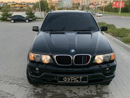 Черный БМВ Х5, объемом двигателя 3 л и пробегом 400 тыс. км за 4800 $, фото 1 на Automoto.ua