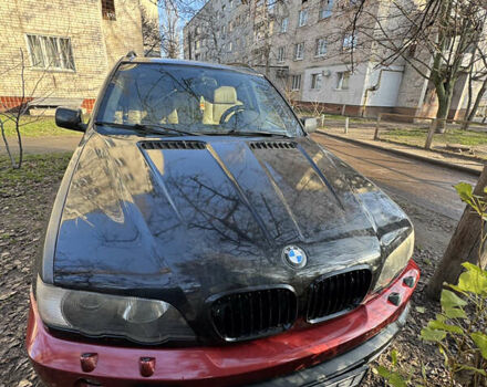 Черный БМВ Х5, объемом двигателя 3 л и пробегом 380 тыс. км за 7800 $, фото 1 на Automoto.ua