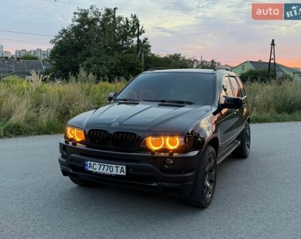 Черный БМВ Х5, объемом двигателя 3 л и пробегом 435 тыс. км за 10500 $, фото 1 на Automoto.ua