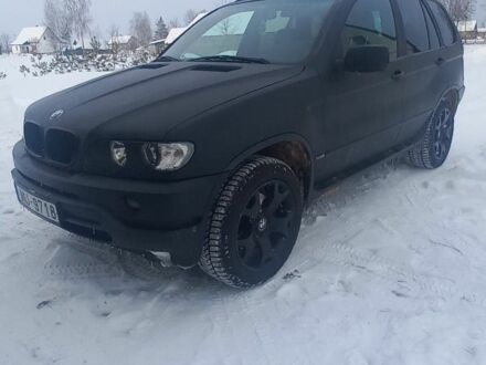 Черный БМВ Х5, объемом двигателя 3 л и пробегом 380 тыс. км за 6406 $, фото 1 на Automoto.ua