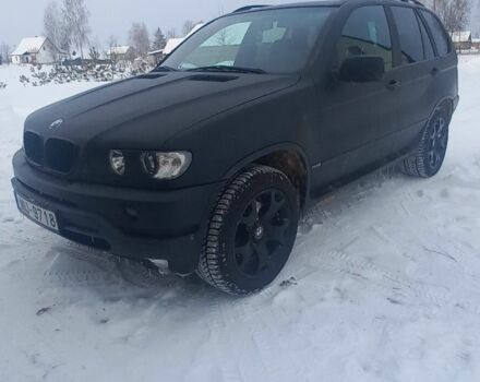 Черный БМВ Х5, объемом двигателя 3 л и пробегом 380 тыс. км за 6406 $, фото 1 на Automoto.ua