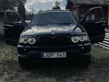 Черный БМВ Х5, объемом двигателя 3 л и пробегом 412 тыс. км за 7500 $, фото 1 на Automoto.ua