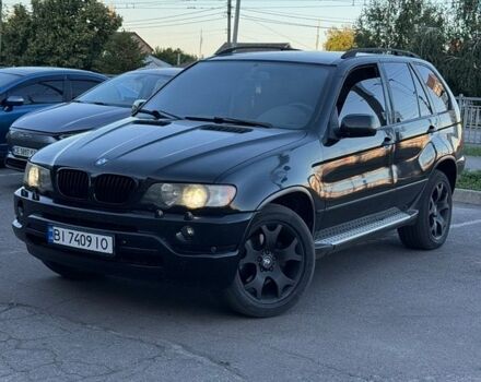 Черный БМВ Х5, объемом двигателя 3 л и пробегом 386 тыс. км за 6200 $, фото 1 на Automoto.ua