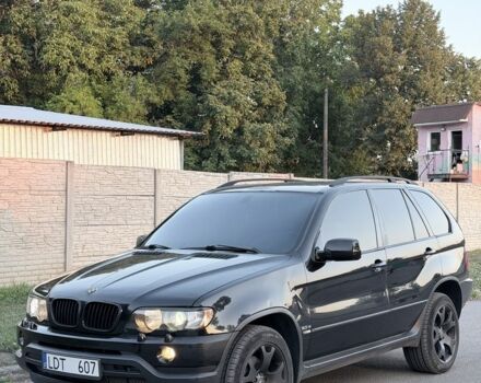 Черный БМВ Х5, объемом двигателя 3 л и пробегом 190 тыс. км за 4562 $, фото 1 на Automoto.ua