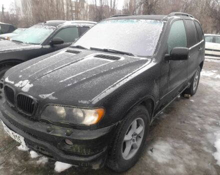 Черный БМВ Х5, объемом двигателя 3 л и пробегом 327 тыс. км за 3699 $, фото 1 на Automoto.ua