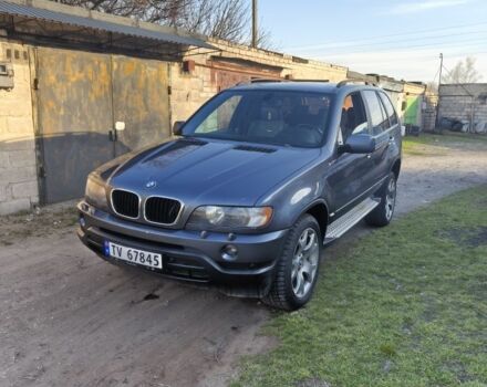 Черный БМВ Х5, объемом двигателя 3 л и пробегом 467 тыс. км за 3600 $, фото 1 на Automoto.ua