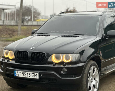 Черный БМВ Х5, объемом двигателя 2.9 л и пробегом 187 тыс. км за 12000 $, фото 1 на Automoto.ua