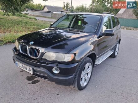 Черный БМВ Х5, объемом двигателя 3 л и пробегом 357 тыс. км за 9300 $, фото 1 на Automoto.ua