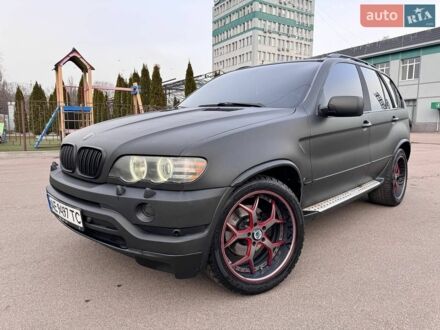 Чорний БМВ Х5, об'ємом двигуна 4.4 л та пробігом 408 тис. км за 6999 $, фото 1 на Automoto.ua