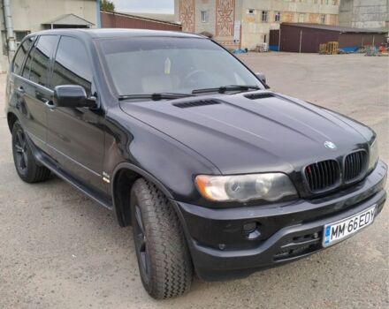 Черный БМВ Х5, объемом двигателя 3 л и пробегом 200 тыс. км за 5500 $, фото 1 на Automoto.ua