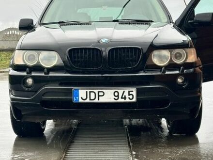 Черный БМВ Х5, объемом двигателя 3 л и пробегом 416 тыс. км за 7000 $, фото 1 на Automoto.ua